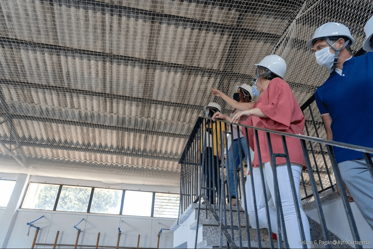 Cartagena pone en marcha un plan para eliminar el amianto de sus colegios con un contrato de 1.1 millones de euros