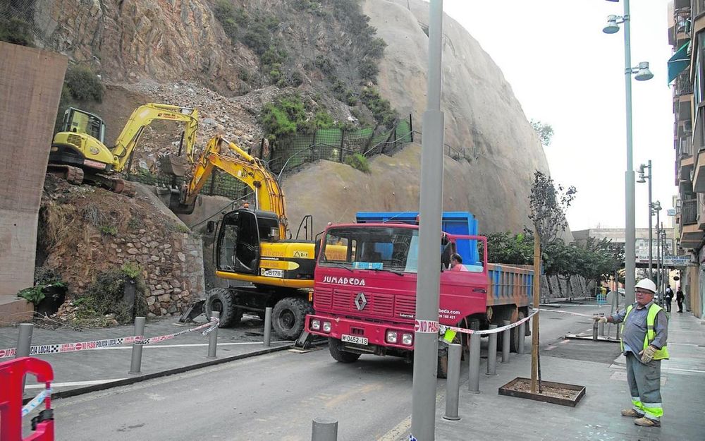 La valenciana Pavasal ha sido seleccionada para trabajar contra los desprendimientos de las calles de Cartagena