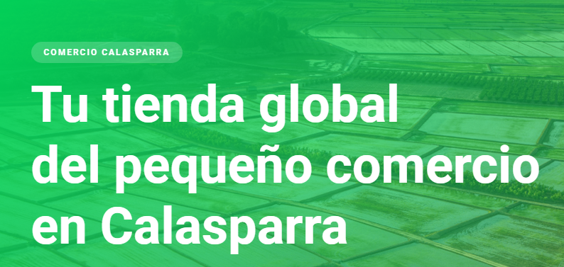 Nueva plataforma web para ayudar al comercio local de Calasparra