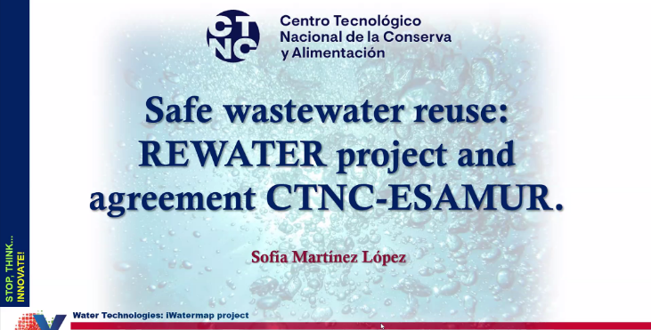 Finaliza la primera parte del proyecto iWATERMAP con el agua como factor clave