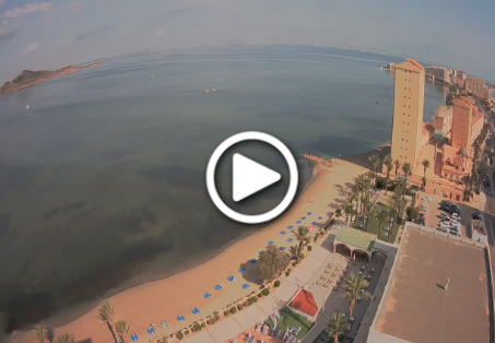 8 cámaras web y 5 estaciones meteorológicas vigilarán las playas del Mar Menor a tiempo real