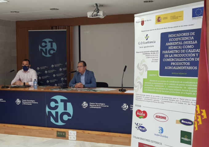 El sector agroalimentario de Murcia podrá implantar la huella hídrica para optimizar el consumo de agua