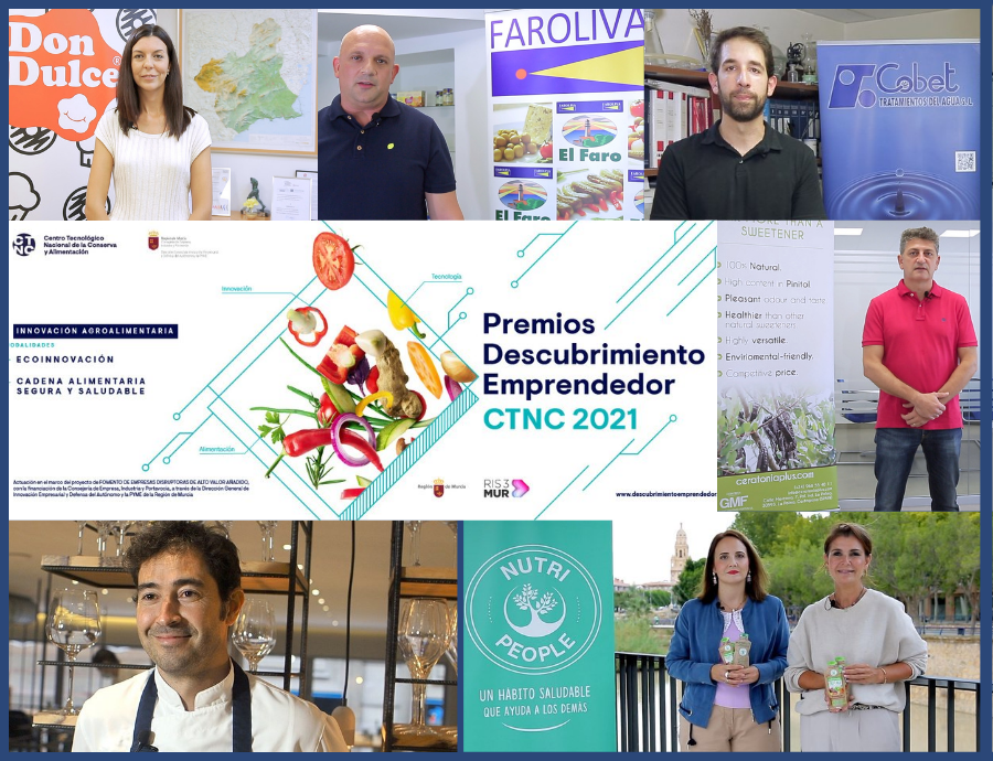 El CTNC anuncia los 6 finalistas de los Premios Descubrimiento Emprendedor a la Ecoinnovación y Cadena Alimentaria Segura y Saludable