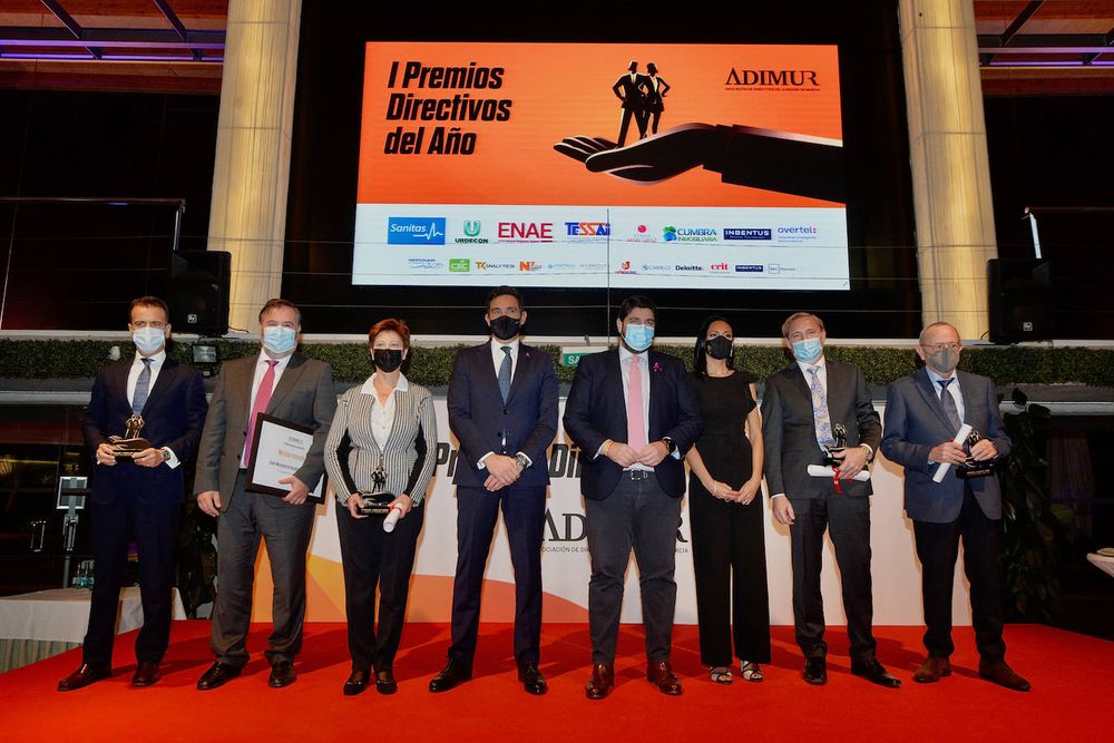 Javier Calvo de AMC premiado por ADIMUR como mejor Directivo Gran Empresa 2021