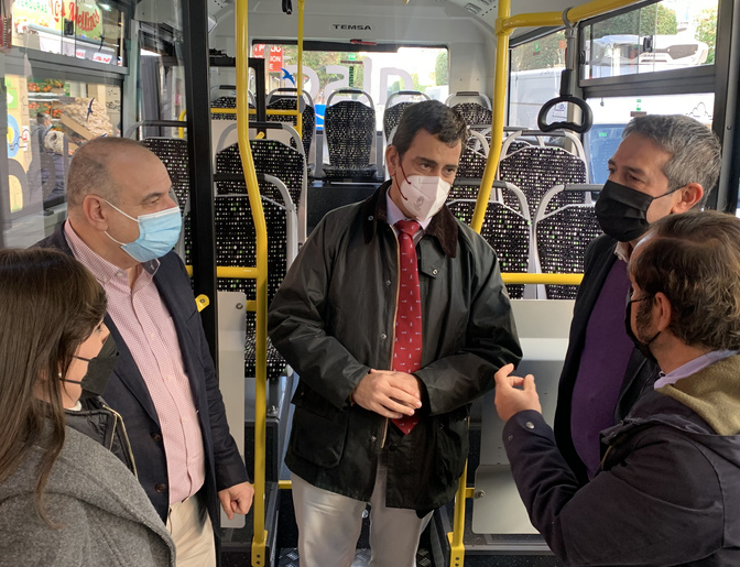 Movibus incorpora un autobús eléctrico como prueba piloto para fomentar el transporte interurbano cero emisiones