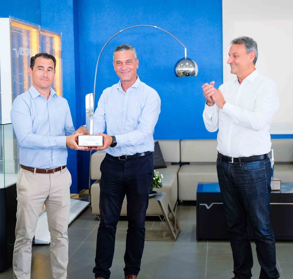 Ford premia al concesionario murciano Arcomóvil con su tercer Chairman's Award