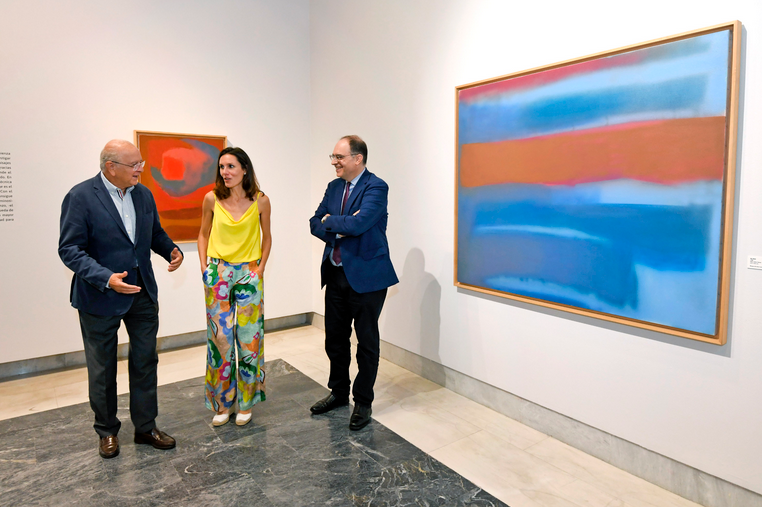 Las etapas vitales y artísticas del pintor Esteban Vicente, en el Centro Cultural Las Claras