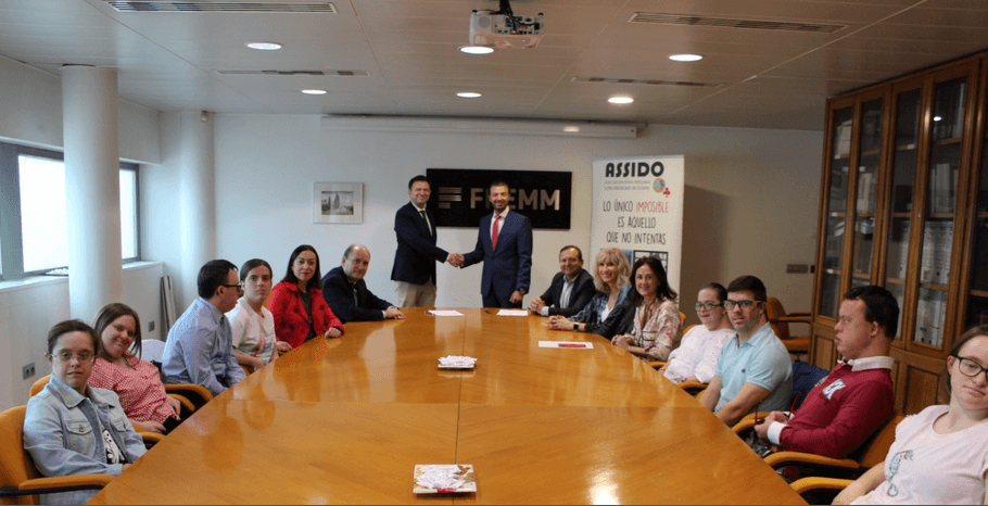 FREMM y su fundación acuerdan con ASSIDO impulsar la formación y el empleo de las personas con síndrome de Down