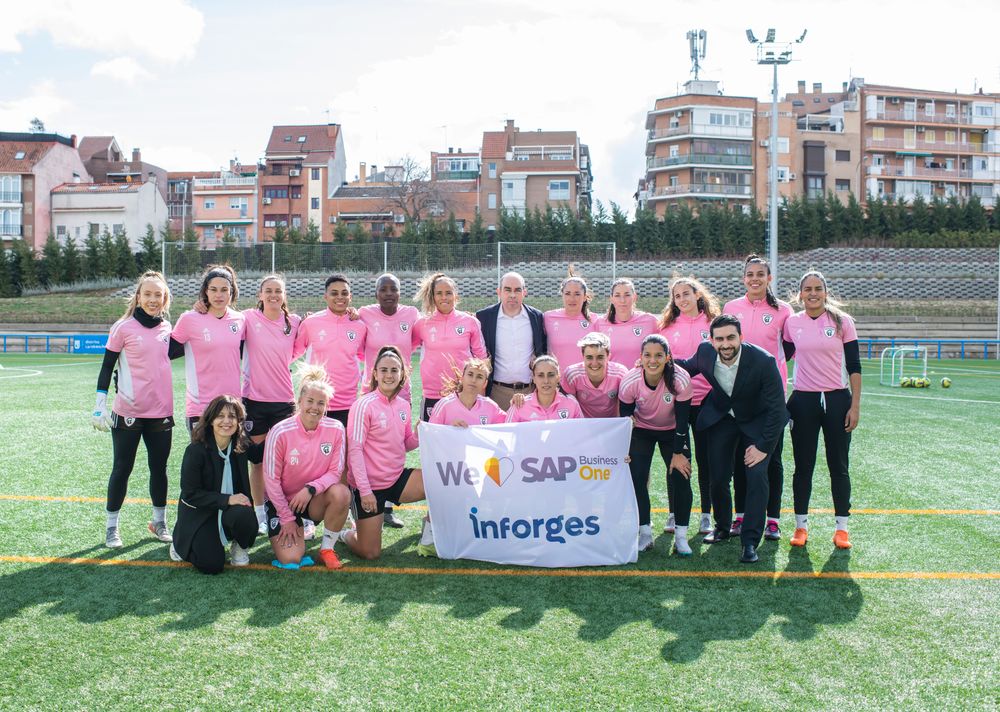 Inforges, nuevo patrocinador oficial del Madrid Club de Fútbol Femenino