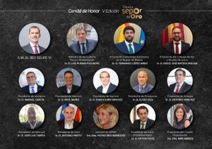 La Casa Real, miembro del Comité de Honor de los V Premios Nacionales Sepor de Oro