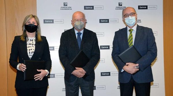 Bankia apoya a Cajamurcia en proyectos sostenibles y de acción social, con una inyección de 610.000 euros