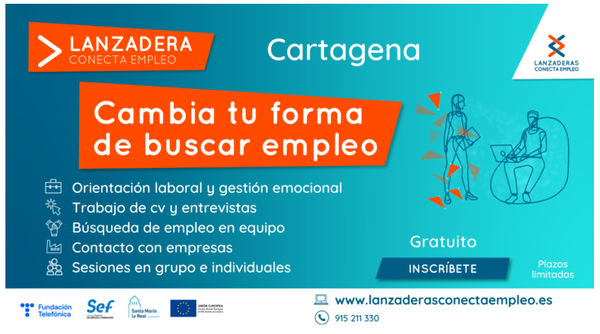 Cartagena pondrá en marcha la nueva 'Lanzadera Conecta Empleo' en octubre