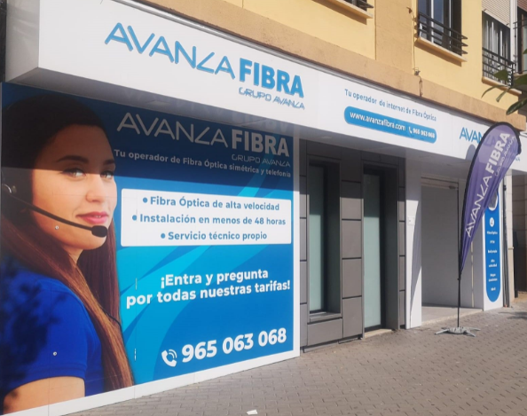 Avanza Fibra se convierte en el primer operador de fibra óptica en Valencia y Alicante