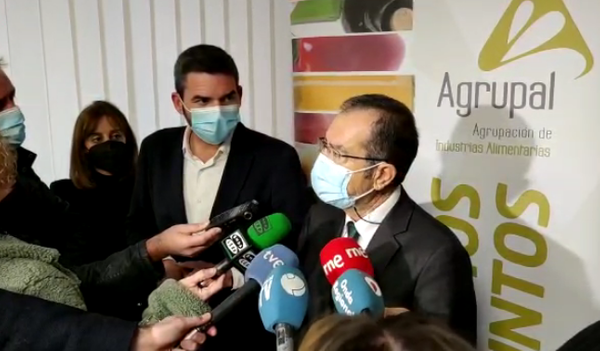 AGRUPAL y el Gobierno regional refuerzan su compromiso para fortalecer el sector de la Industria Alimentaria