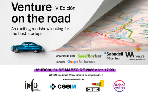 Murcia acoge el Venture on the Road, organizado por Wayra, SeedRocket y BStartup de Banco Sabadell