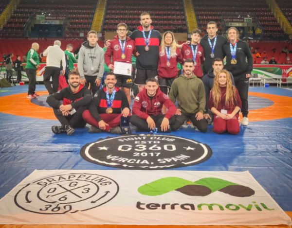 Éxito en los campeonatos de España de lucha Grappling de los deportistas patrocinados por Grupo Terramovil