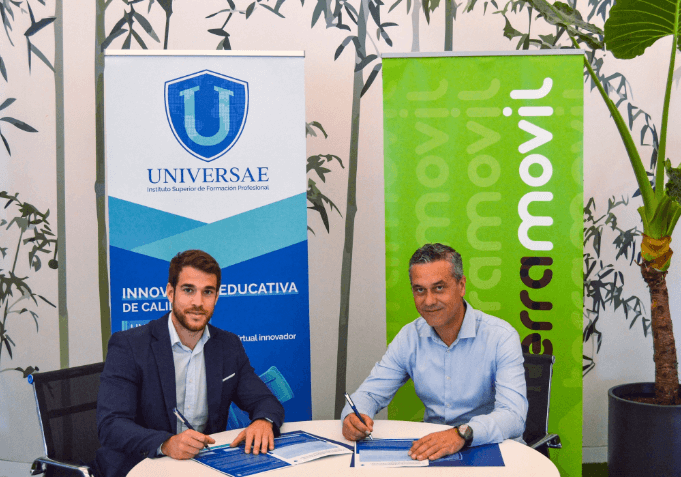 Colaboración entre Grupo Terramovil y Universae para desarrollar el talento de los estudiantes a través de prácticas