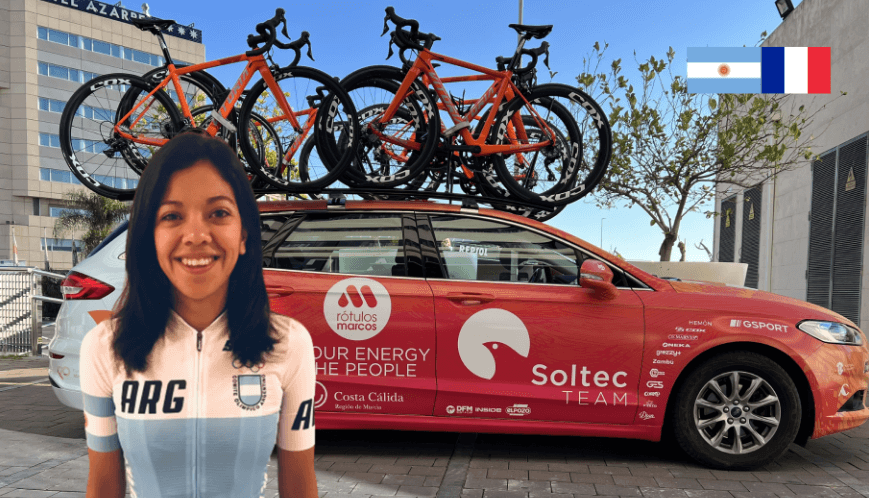Fernanda Yupura refuerza el Soltec Team Costa Cálida para la chalenge by la Vuelta España