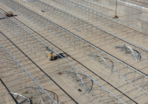 J. Huete International lidera la construcción de 3,5 Has de invernaderos para Barberet & Blanc (Dümmen Orange)
