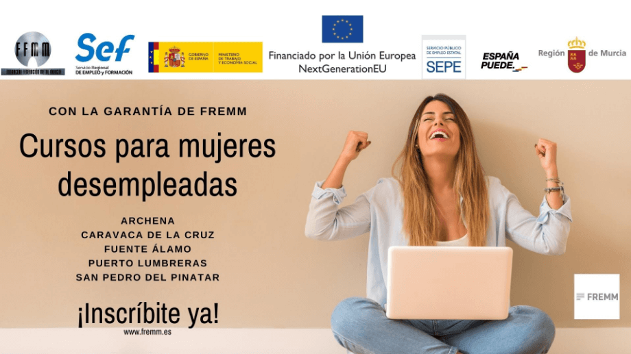 La Fundación FREMM ofrece 15 cursos para mujeres desempleadas