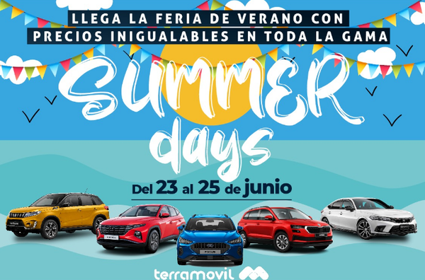 Llegan los 'Summer Days', la feria del sector la automoción de Grupo Terramovil con ofertas exclusivas