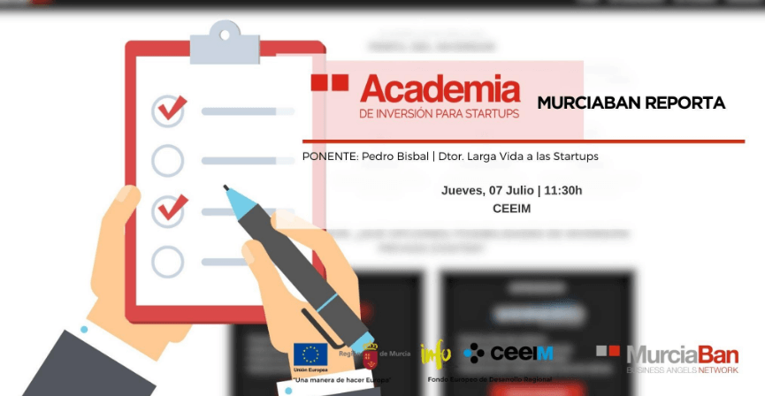 Taller de Murcia-Ban para emprendedores sobre cómo mantener una relación sana y saludable con sus socios inversores