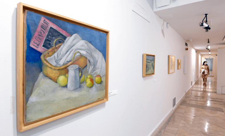 La Fundación Cajamurcia prorroga la exposición ‘Esteban Vicente. Una visión individual de la realidad’ hasta el 22 de enero