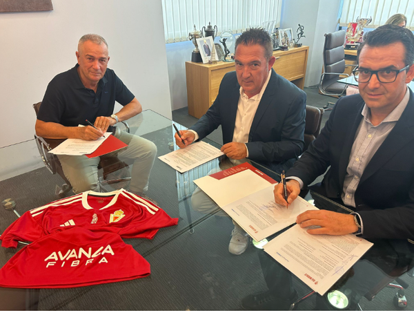 Avanza Fibra, patrocinador oficial del Real Murcia CF